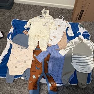 Variety bundle of 6 for 3 month baby boy